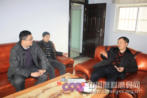 走一線 進百家——中國磨料磨具網走進鄭州東方磨料磨具有限公司