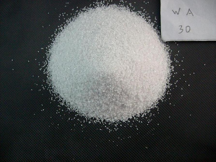 白剛玉粒度砂F砂P砂 剛玉F砂P砂 12#~220# 價(jià)格面議 1噸起訂